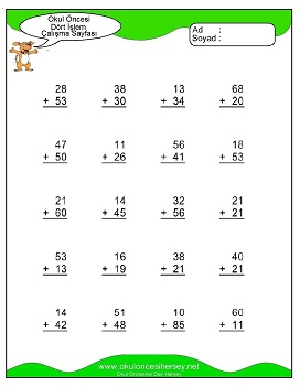 İşlemler yaprak test